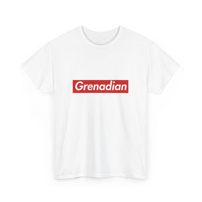 Additional product view of the Grenadian Red Wordmark T-Shirt