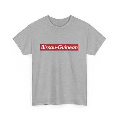 Additional product view of the Bissau-Guinean Red Wordmark T-Shirt