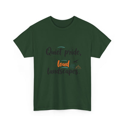 Additional product view of the New Zealand Quiet Pride, Loud Landscapes T-Shirt