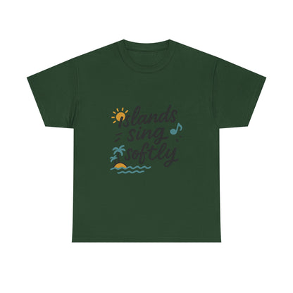 Additional product view of the São Tomé & Príncipe Islands Sing Softly T-Shirt