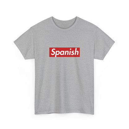 Additional product view of the Spain Spanish Red Wordmark T-Shirt