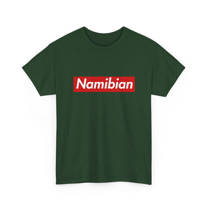 Additional product view of the Namibia Namibian Red Wordmark T-Shirt