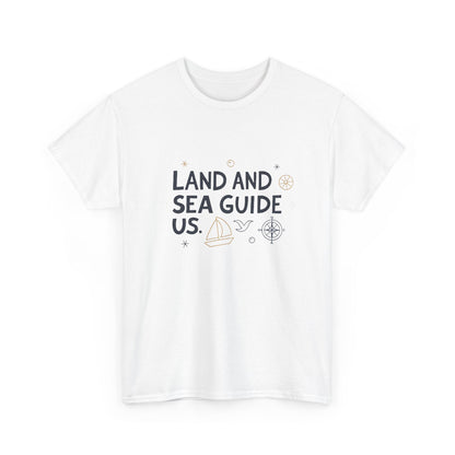 Additional product view of the Papua New Guinea Land & Sea Guide Us T-Shirt