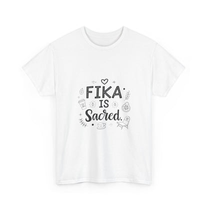 Additional product view of the Sweden Fika Is Sacred T-Shirt