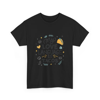 Additional product view of the Mexico My Love Language Is Tacos T-Shirt