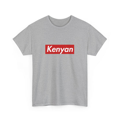 Additional product view of the Kenya Kenyan Red Wordmark T-Shirt