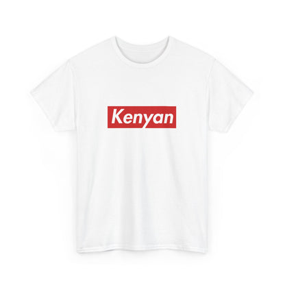 Additional product view of the Kenya Kenyan Red Wordmark T-Shirt