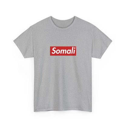 Additional product view of the Somalia Somali Red Wordmark T-Shirt