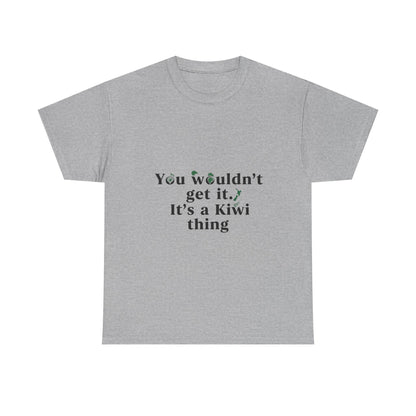 Additional product view of the New Zealand Kiwi Thing T-Shirt