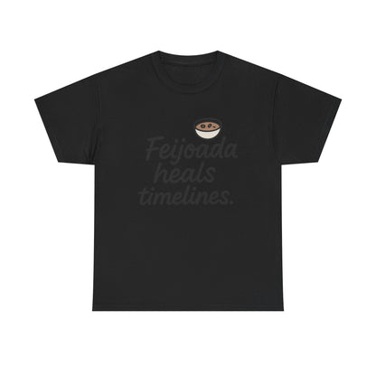 Additional product view of the Brazil Feijoada Heals Timelines T-Shirt