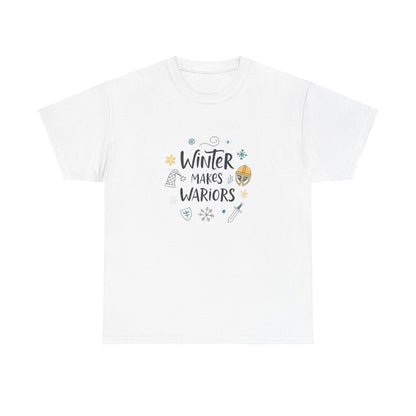 Front view of the Russia Winter & Warm Laughs T-Shirt