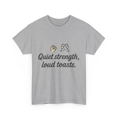 Additional product view of the Belarus Quiet Strength, Loud Toasts T-Shirt