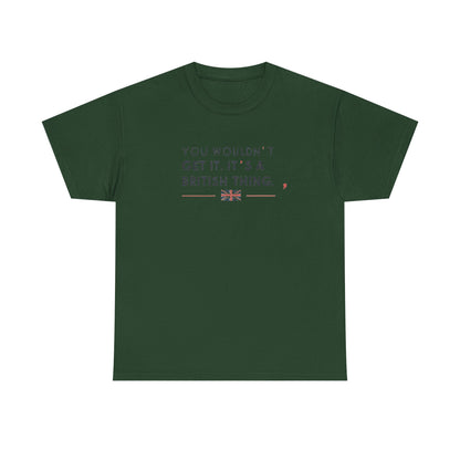 Additional product view of the United Kingdom British Thing T-Shirt