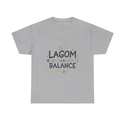 Additional product view of the Sweden Lagom Balance T-Shirt