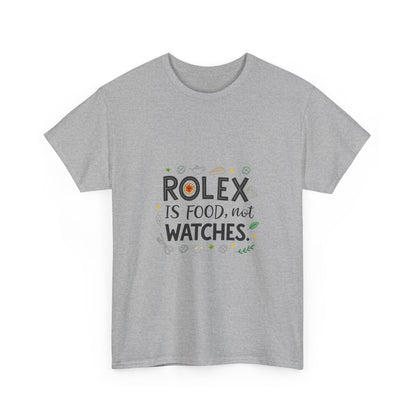 Additional product view of the Uganda Rolex Is Food T-Shirt
