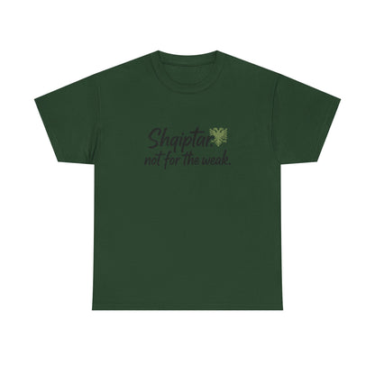 Additional product view of the Shqiptar Albanian Lettering T-Shirt
