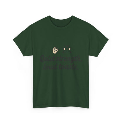 Additional product view of the Belarus Quiet Strength, Loud Toasts T-Shirt