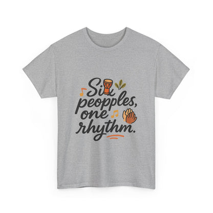 Additional product view of the Guyana Six Peoples, One Rhythm T-Shirt