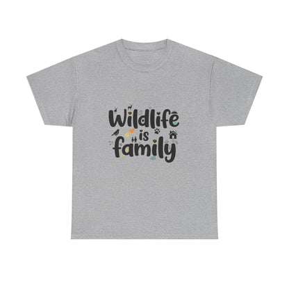 Additional product view of the Namibia Wildlife Is Family T-Shirt