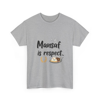 Additional product view of the Jordan Mansaf Is Respect T-Shirt