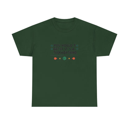 Additional product view of the Turkmenistan Turkmen Thing T-Shirt