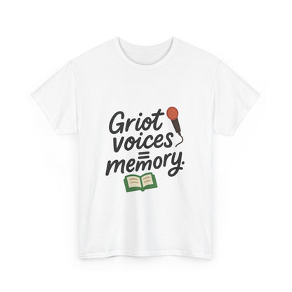 Additional product view of the Mali Griot Voices & Memory T-Shirt