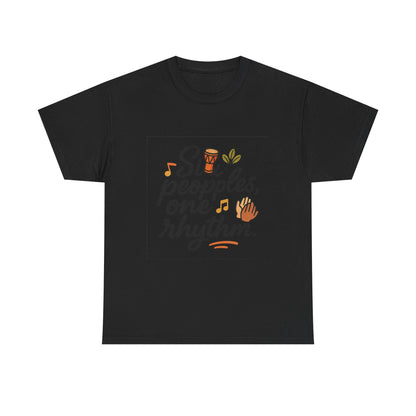 Additional product view of the Guyana Six Peoples, One Rhythm T-Shirt