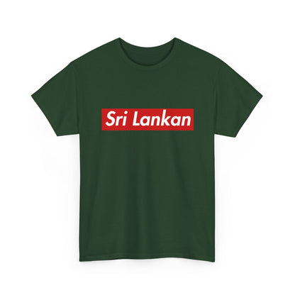 Additional product view of the Sri Lanka Sri Lankan Red Wordmark T-Shirt