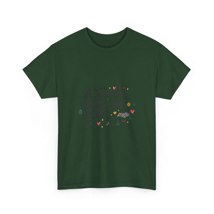 Additional product view of the Rwanda Thousand Hills, One Heart T-Shirt