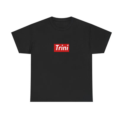 Additional product view of the Trinidad & Tobago Trini Red Wordmark T-Shirt
