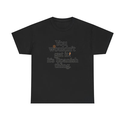 Additional product view of the Spain Spanish Thing T-Shirt
