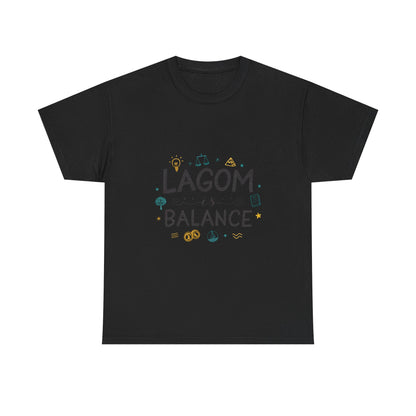 Additional product view of the Sweden Lagom Balance T-Shirt