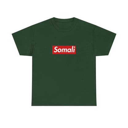 Additional product view of the Somalia Somali Red Wordmark T-Shirt