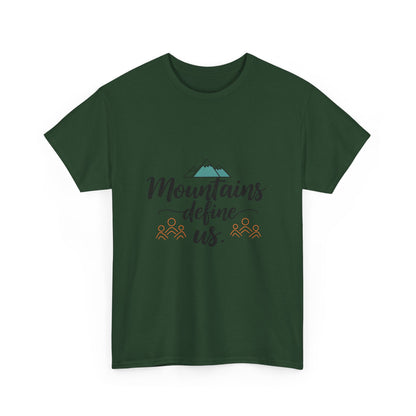 Additional product view of the North Korea Mountains Define Us T-Shirt