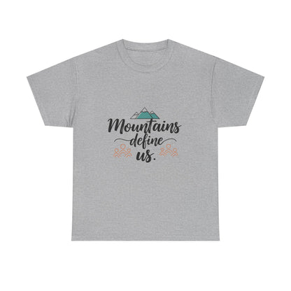 Additional product view of the North Korea Mountains Define Us T-Shirt